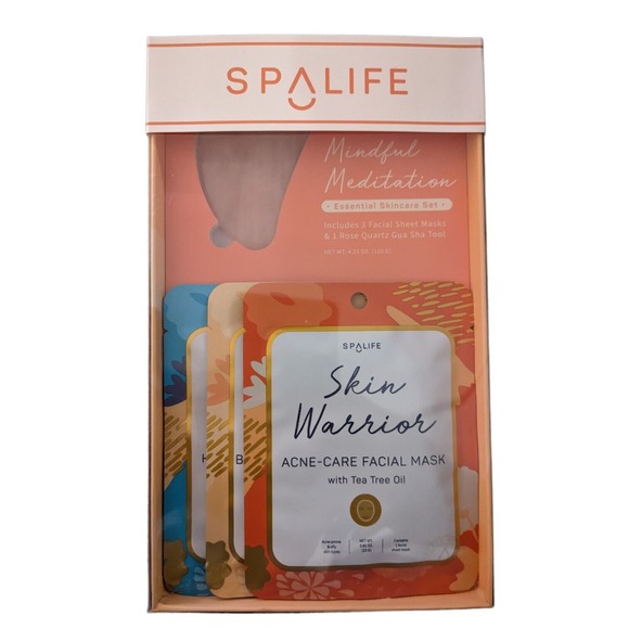 Acne Care Kit | Spa Life Mindful Meditation Skincare Gift | Clear Skin Gift Set - Picture 2 of 3